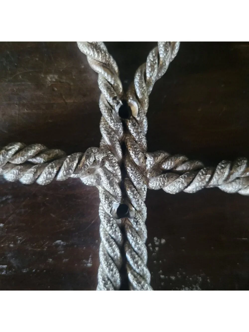 Vintage Metal Braided Rope With Tassels Toilet Paper Holder, Vintage Glam Bathro